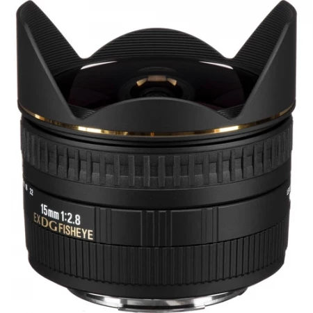 Jual Sigma 15mm f2.8 EX DG Diagonal Fisheye Lens for Canon EF 